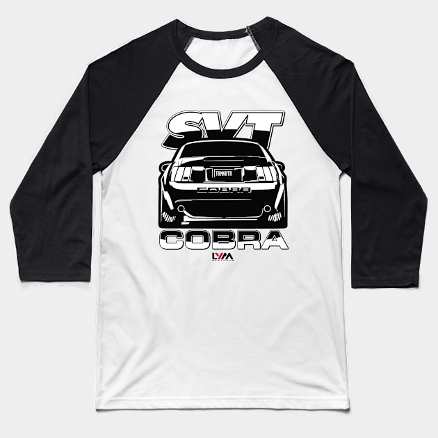 2003-2004 New Edge Ford Mustang Cobra Terminator Baseball T-Shirt by LYM Clothing